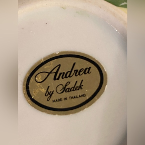 Teapot Vintage miniature floral ceramic in excellent condition Andrea by, Sadek - Picture 12 of 14